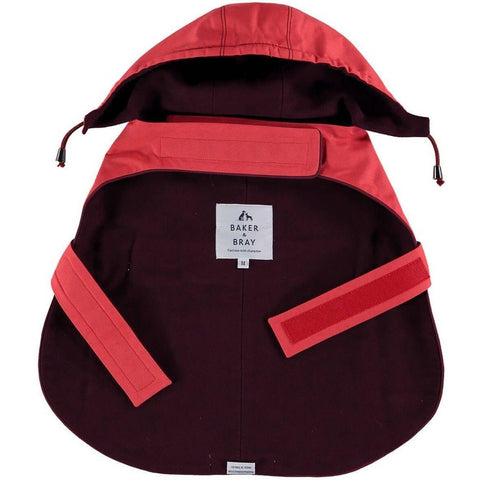 Hampstead Hoodie by Baker & Bray - Raspberry/Burgundy - Pets Own Us - Baker & Bray - BB-11-03-02-XS United Kingdom