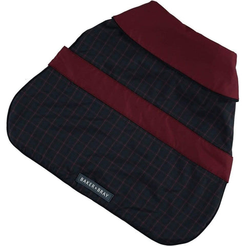 Hampton Raincoat by Baker & Bray - Navy/Burgundy - Pets Own Us - Baker & Bray - BB-11-05-05-XS United Kingdom