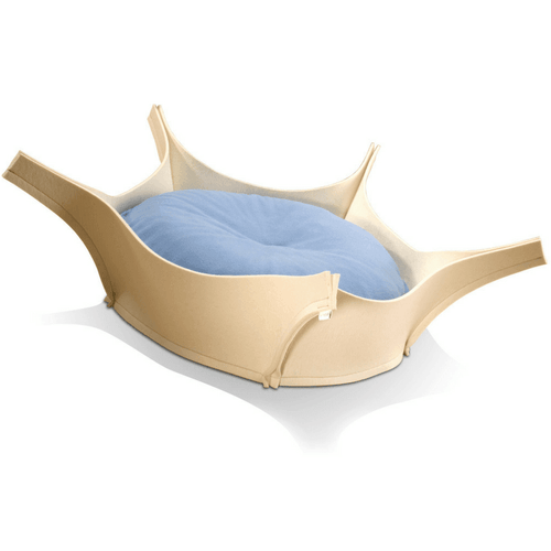 Harry Orthopedic Pet Bed - Cream Felt - Pets Own Us - Pet Interiors - United Kingdom