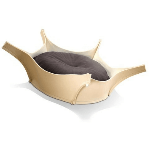 Harry Orthopedic Pet Bed - Cream Felt - Pets Own Us - Pet Interiors - United Kingdom