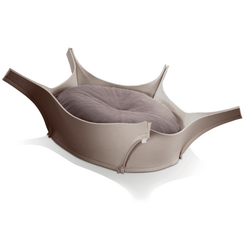 Harry Orthopedic Pet Bed - Grey Felt - Pets Own Us - Pet Interiors - United Kingdom
