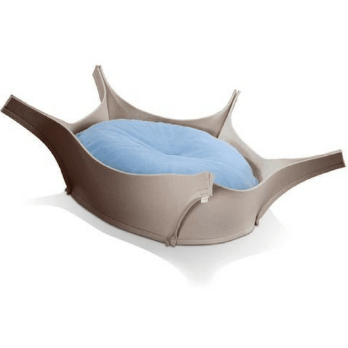 Harry Orthopedic Pet Bed - Grey Felt - Pets Own Us - Pet Interiors - United Kingdom