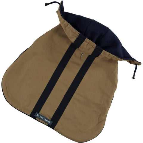 Highgate Water Repellent Hoodie by Baker & Bray - Camel/Navy - Pets Own Us - Baker & Bray - BB-11-03-03-L United Kingdom