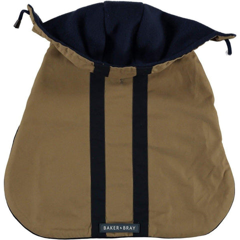 Highgate Water Repellent Hoodie by Baker & Bray - Camel/Navy - Pets Own Us - Baker & Bray - BB-11-03-03-XS United Kingdom