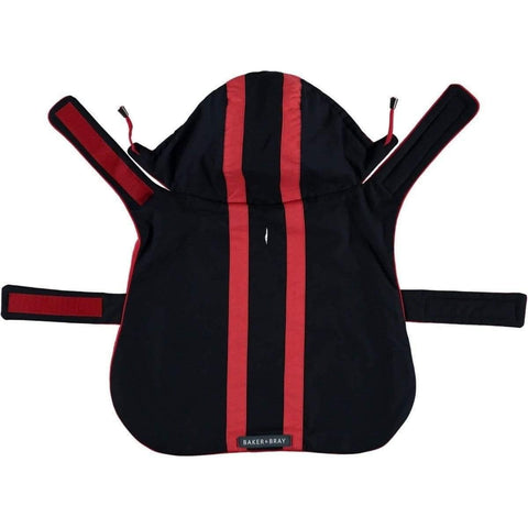 Highgate Water Repellent Hoodie by Baker & Bray - Navy/Red - Pets Own Us - Baker & Bray - BB-11-03-04-L United Kingdom