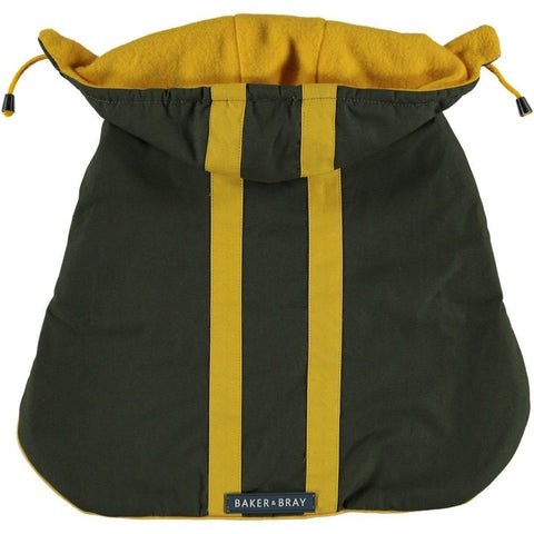 Highgate Water Repellent Hoodie by Baker & Bray - Olive/Yellow - Pets Own Us - Baker & Bray - BB-11-03-05-XS United Kingdom