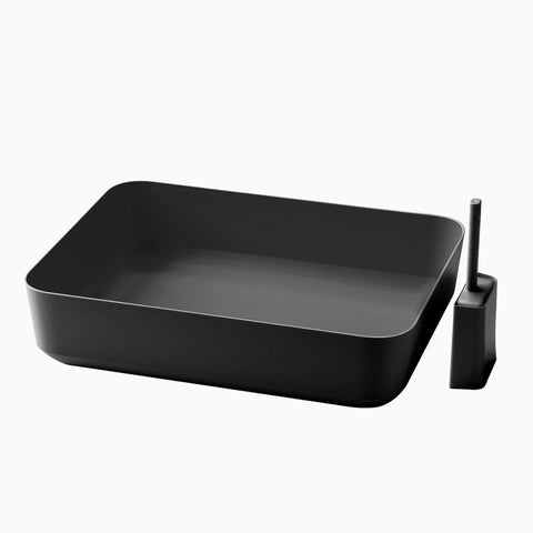Hoopo® Poh Litter Box for Larger Cats | Grey - Pets Own Us - Hoopo - United Kingdom
