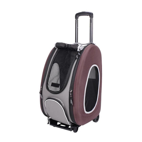 Ibiyaya® 4-in-1 Pet Wheeled Carrier - Pets Own Us - Ibiyaya - FC1008-BR United Kingdom