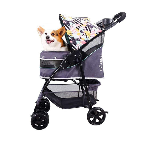 Ibiyaya® Cloud 9 Pet Pram | Mint Green - Pets Own Us - Ibiyaya - FS2010-G United Kingdom