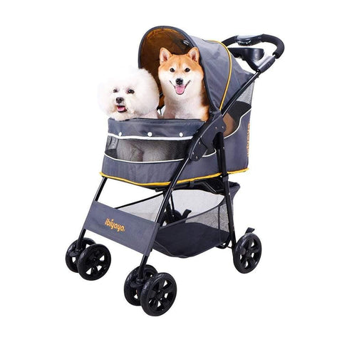 Ibiyaya® Cloud 9 Pet Pram | Mustard Yellow - Pets Own Us - Ibiyaya - FS2010-Y United Kingdom