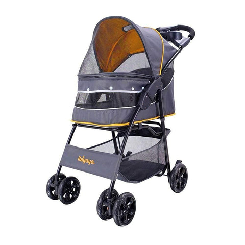 Ibiyaya® Cloud 9 Pet Pram | Mustard Yellow - Pets Own Us - Ibiyaya - FS2010-Y United Kingdom