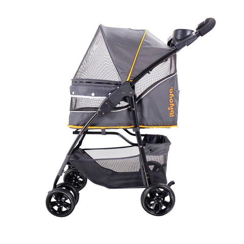 Ibiyaya® Cloud 9 Pet Pram | Mustard Yellow - Pets Own Us - Ibiyaya - FS2010-Y United Kingdom