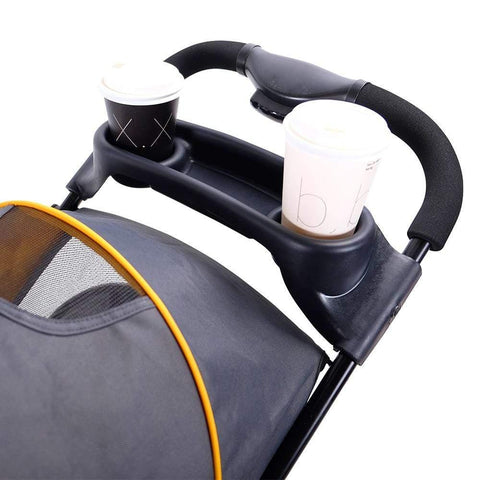 Ibiyaya® Cloud 9 Pet Pram | Mustard Yellow - Pets Own Us - Ibiyaya - FS2010-Y United Kingdom