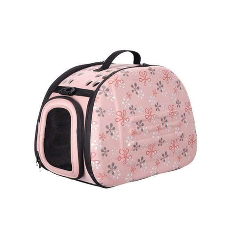 Ibiyaya® Collapsible Traveling Hand Pet Carrier | Tuscany - Pets Own Us - Ibiyaya - FC1007-T United Kingdom