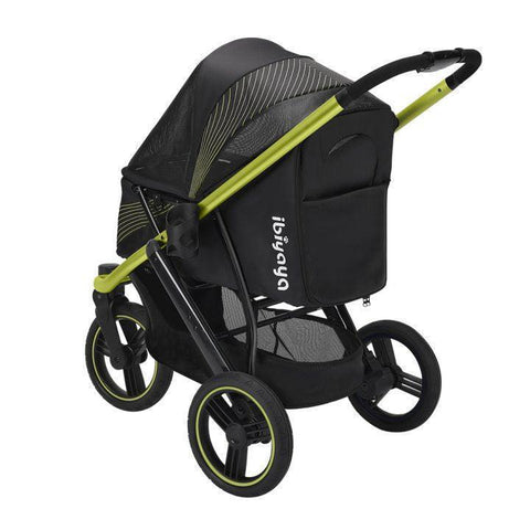 Ibiyaya® Dog Stroller & Pram | The Beast | Jet Black - Pets Own Us - Ibiyaya - FS2149-B United Kingdom