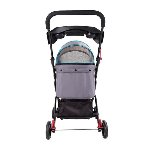 Ibiyaya® Easy Strolling Pet Pram | Simple Grey - Pets Own Us - Ibiyaya - FS1617-G United Kingdom