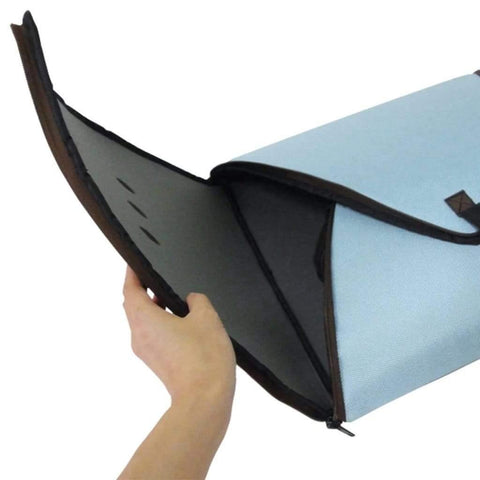 Ibiyaya® EFA Little Dome Xl Pet Bed | Blue&Brown - Pets Own Us - Ibiyaya - FB1206-BB United Kingdom