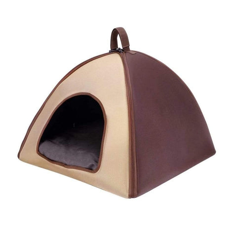 Ibiyaya® EFA Little Dome Xl Pet Bed | Cappuccino - Pets Own Us - Ibiyaya - FB1206-BR United Kingdom