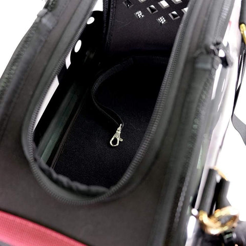 Ibiyaya® Hardshell Travel Pet Carrier | Transparent Black - Pets Own Us - Ibiyaya - FC1620-BL United Kingdom