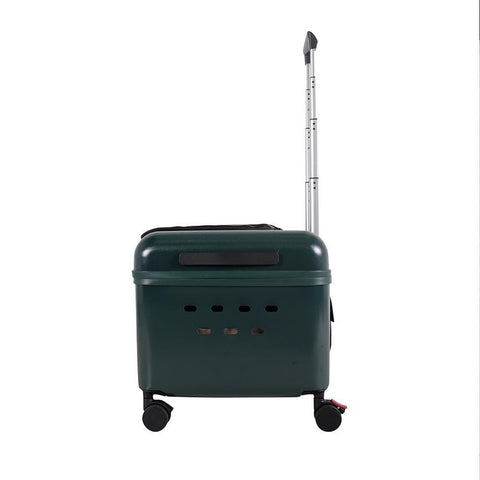 Ibiyaya® Lavada Pet Roller Carrier & Transporter | Green - Pets Own Us - Ibiyaya - FC2012-G United Kingdom