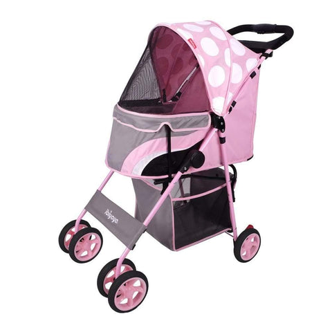 Ibiyaya® Pop Art Pet Pram | Dotty Diva - Pets Own Us - Ibiyaya - FS1510-P United Kingdom
