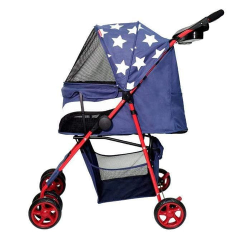 Ibiyaya® Pop Art Pet Pram | Starlite Captain - Pets Own Us - Ibiyaya - FS1510-B United Kingdom