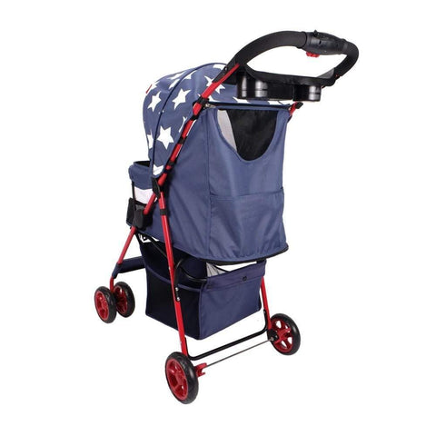 Ibiyaya® Pop Art Pet Pram | Starlite Captain - Pets Own Us - Ibiyaya - FS1510-B United Kingdom