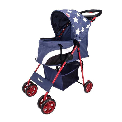 Ibiyaya® Pop Art Pet Pram | Starlite Captain - Pets Own Us - Ibiyaya - FS1510-B United Kingdom
