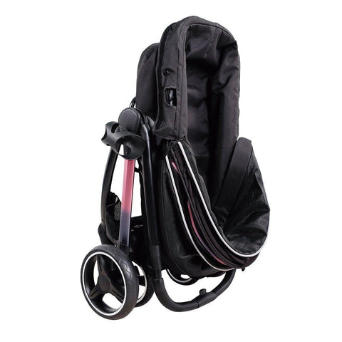 Ibiyaya® Retro Luxe Pet Stroller | Prism Black - Pets Own Us - Ibiyaya - FS2102-BK United Kingdom