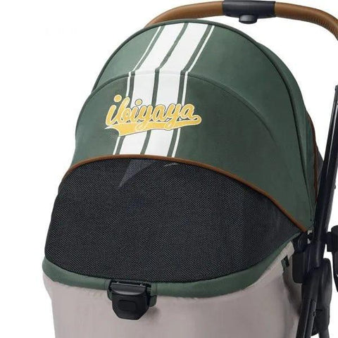 Ibiyaya® Retro Luxe Pet Stroller | Soft Sage - Pets Own Us - Ibiyaya - FS2102-GN United Kingdom