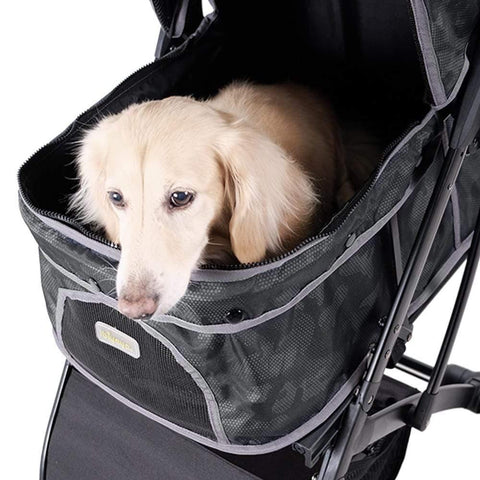 Ibiyaya® Speedy Fold Pet Pram | Camouflage - Pets Own Us - Ibiyaya - FS1670-CF United Kingdom