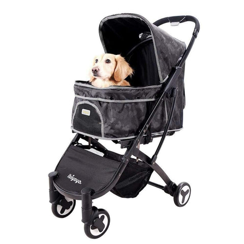 Ibiyaya® Speedy Fold Pet Pram | Camouflage - Pets Own Us - Ibiyaya - FS1670-CF United Kingdom