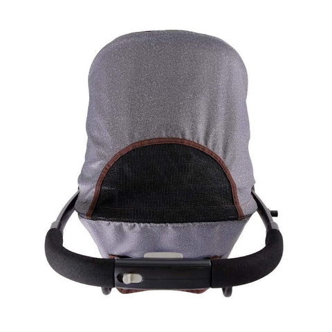 Ibiyaya® Speedy Fold Pet Pram | Grey Jeans - Pets Own Us - Ibiyaya - FS1670-G United Kingdom