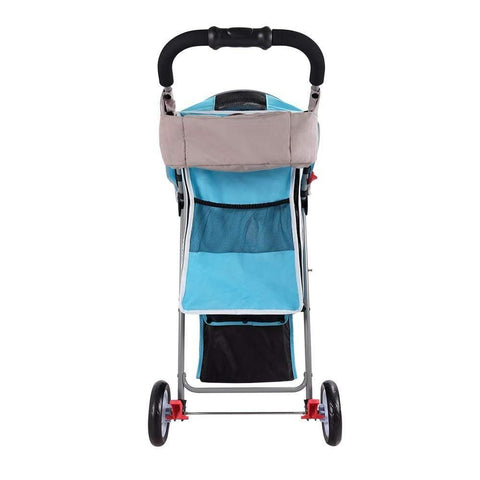 Ibiyaya® Stripes Pet Pram | Sugar Pink - Pets Own Us - Ibiyaya - FS1101S-DP United Kingdom