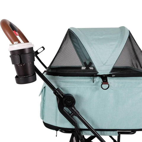 Ibiyaya® Travois Tri-fold Pet Stroller & Travel System - Spearmint - Pets Own Us - Ibiyaya - FS2011-G United Kingdom