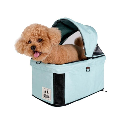 Ibiyaya® Travois Tri-fold Pet Stroller & Travel System - Spearmint - Pets Own Us - Ibiyaya - FS2011-G United Kingdom