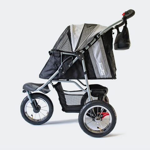 Innopet® Dog & Cat Stroller Pram | Comfort AIR ECO V2.0 | All Terrain | Includes 2-Year Extended Warranty - Pets Own Us - Innopet - IPS-041/BS United Kingdom