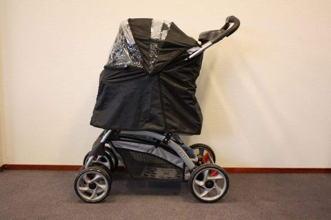 InnoPet® Dog Pram Universal Rain Cover for All Terrain / Comfort Air / Comfort EFA / First Class / Monaco / Precious | Dark - Pets Own Us - Innopet - IP-RC United Kingdom