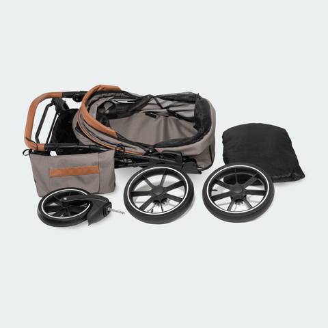 Innopet® Dog Stroller & Pram | Premium Cozy | Beige | 5 Year Extended Warranty - Pets Own Us - Innopet - IPS-080/BE United Kingdom