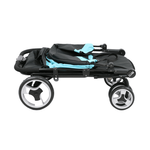 Innopet® Mamut XLarge Dog Pram | For Dogs upto >50kgs | Blue/Black | 2-Year Extended Warranty | Free Rain Cover - Pets Own Us - Innopet - IPS-038/OB United Kingdom