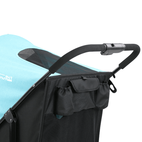 Innopet® Mamut XLarge Dog Pram | For Dogs upto >50kgs | Blue/Black | 2-Year Extended Warranty | Free Rain Cover - Pets Own Us - Innopet - IPS-038/OB United Kingdom