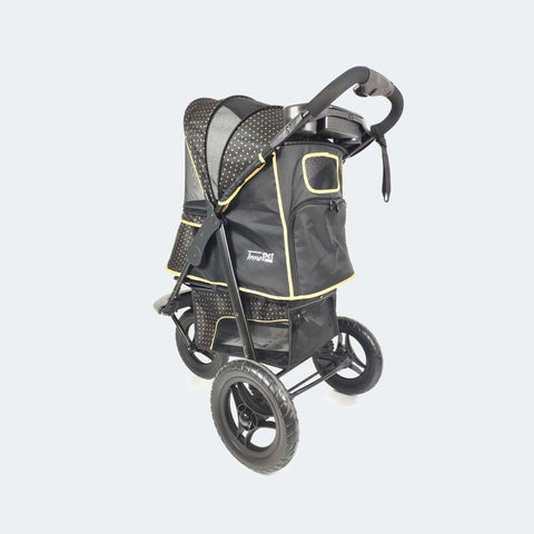 InnoPet® | Adventure Pet & Dog Stroller | Black / Gold - Pets Own Us - Innopet - IPS-036/BG United Kingdom