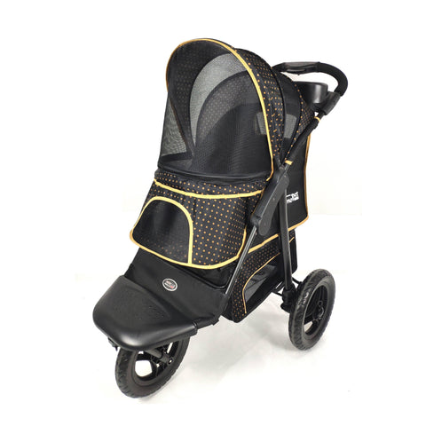 InnoPet® | Adventure Pet & Dog Stroller | Black / Gold - Pets Own Us - Innopet - IPS-036/BG United Kingdom