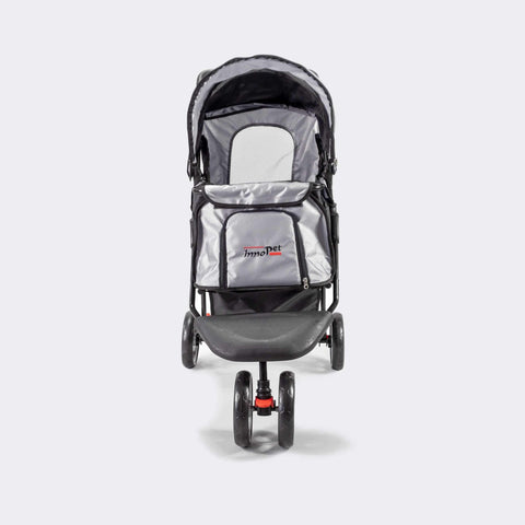 InnoPet® | All-Terran Pet & Dog Stroller | Black / Silver - Pets Own Us - Innopet - IPS-01/BS United Kingdom