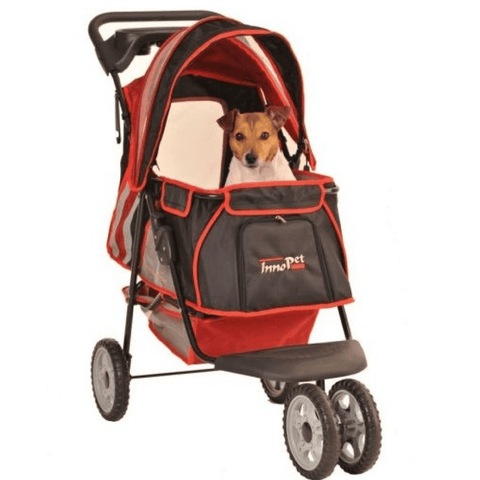 InnoPet® | All-Terran Pet & Dog Stroller | Black / Silver - Pets Own Us - Innopet - IPS-01/BS United Kingdom