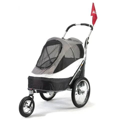 Innopet® Sporty Deluxe Dog Pram & Bike Trailer with Free Rain Cover | 2-Year Warranty - Pets Own Us - Innopet - IPS-055/AT United Kingdom