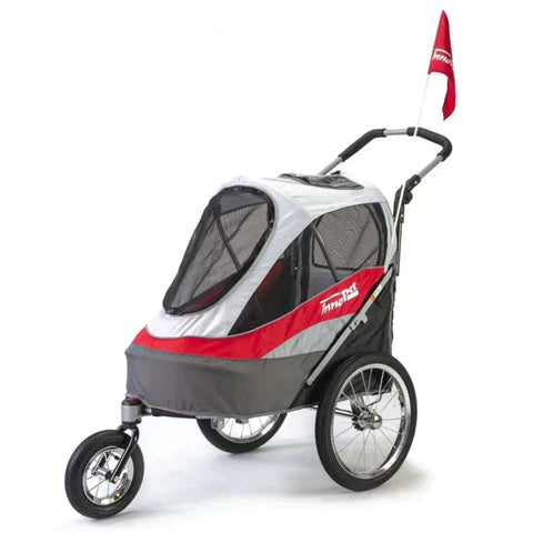 Innopet® Sporty Deluxe Dog Pram & Bike Trailer with Free Rain Cover | 2-Year Warranty - Pets Own Us - Innopet - IPS-056/AT United Kingdom