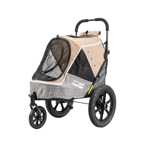 Innopet® Sporty Evolution V2.0 Dog Pram & Bike Trailer | Free Rain Cover | Extended 2-Year Warranty - Pets Own Us - Innopet - IPS-057/BR United Kingdom