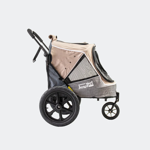 Innopet® Sporty Evolution V2.0 Dog Pram & Bike Trailer | Free Rain Cover | Extended 2-Year Warranty - Pets Own Us - Innopet - IPS-057/BR United Kingdom