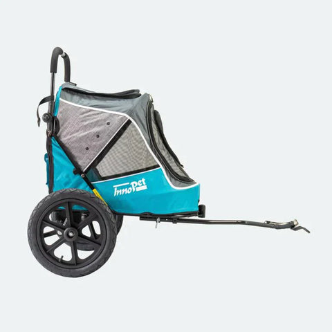 Innopet® Sporty Evolution V2.0 Dog Pram & Bike Trailer | Free Rain Cover | Extended 2-Year Warranty - Pets Own Us - Innopet - IPS-057/BR United Kingdom